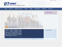 Tablet Screenshot of edc.szabist.edu.pk